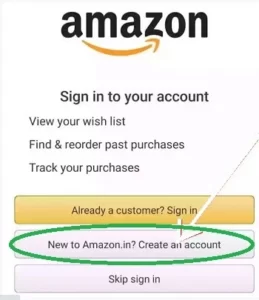 Amazon पर Account कैसे बनाये 