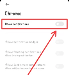 Google Chrome का Notification कैसे बंद करे