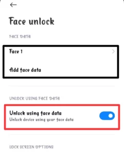 Mobile में Face Lock कैसे हटाए 
