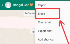 WhatsApp पर किसी को ब्लॉक कैसे करे 