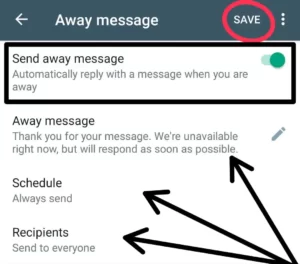WhatsApp पर Message Schedule कैसे करे 