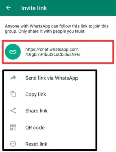 WhatsApp Group Link कैसे बनाये 