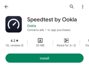 2 Internet Speed Check करने वाला App