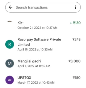 Google Pay Transection History कैसे देखे 