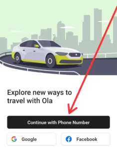 OLA Cab कैसे Book करें