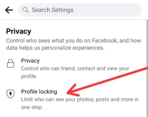 Facebook Profile Lock कैसे करे 