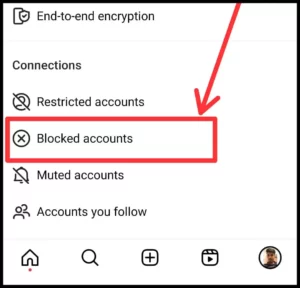 Instagram पर Block List कैसे देखे 