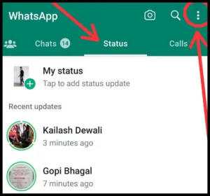 WhatsApp Status Hide कैसे करे 