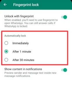 WhatsApp पर Fingerprint Lock कैसे लगाए