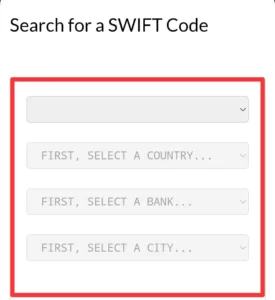 किसी बैंक का Swift Code कैसे पता करे  