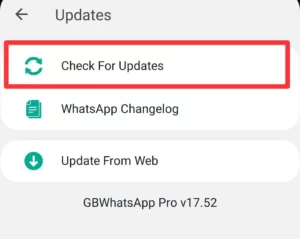 GB WhatsApp Update कैसे करे